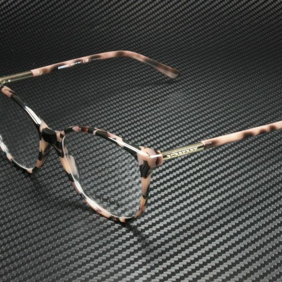 Burberry Havana Round 52mm Men's Eyeglasses